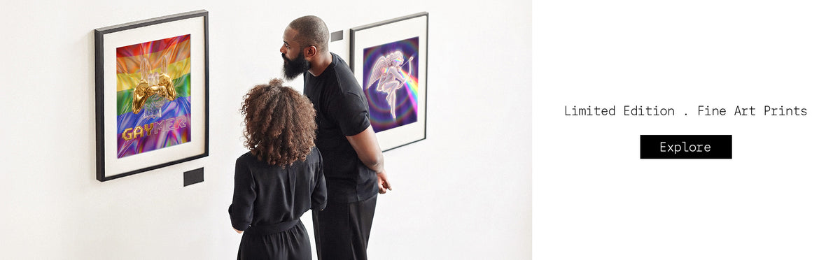 Curated limited edition LGBTQ+ fine art prints available at LGBTQPlus Art

LGBTQPlus Art
www.LGBTQPlustArt.com