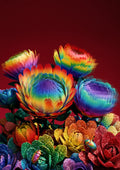 Rainbow Flowers / code: 415